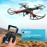 Dron con Cámara 720P HD y cámara WiFi