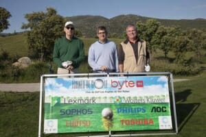 Fujitsu, Lexmark, Toshiba, Philips – AOC, Sophos y Wolters Kluwer patrocinaron la XVIII edición del Torneo de Golf Byte TI 3 Fujitsu, Lexmark, Toshiba, Philips – AOC, Sophos y Wolters Kluwer patrocinaron la XVIII edición del Torneo de Golf Byte TI 1