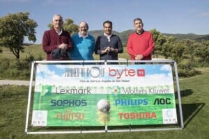 Fujitsu, Lexmark, Toshiba, Philips – AOC, Sophos y Wolters Kluwer patrocinaron la XVIII edición del Torneo de Golf Byte TI 18 Fujitsu, Lexmark, Toshiba, Philips – AOC, Sophos y Wolters Kluwer patrocinaron la XVIII edición del Torneo de Golf Byte TI 16