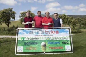 Fujitsu, Lexmark, Toshiba, Philips – AOC, Sophos y Wolters Kluwer patrocinaron la XVIII edición del Torneo de Golf Byte TI 14 Fujitsu, Lexmark, Toshiba, Philips – AOC, Sophos y Wolters Kluwer patrocinaron la XVIII edición del Torneo de Golf Byte TI 12
