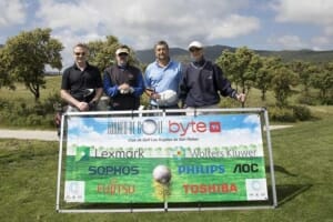 Fujitsu, Lexmark, Toshiba, Philips – AOC, Sophos y Wolters Kluwer patrocinaron la XVIII edición del Torneo de Golf Byte TI 12 Fujitsu, Lexmark, Toshiba, Philips – AOC, Sophos y Wolters Kluwer patrocinaron la XVIII edición del Torneo de Golf Byte TI 10