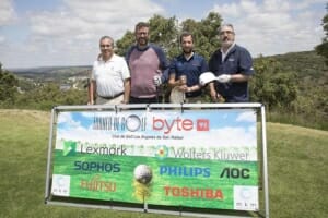 Fujitsu, Lexmark, Toshiba, Philips – AOC, Sophos y Wolters Kluwer patrocinaron la XVIII edición del Torneo de Golf Byte TI 9 Fujitsu, Lexmark, Toshiba, Philips – AOC, Sophos y Wolters Kluwer patrocinaron la XVIII edición del Torneo de Golf Byte TI 7