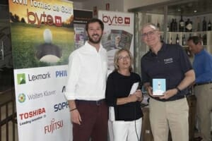 Fujitsu, Lexmark, Toshiba, Philips – AOC, Sophos y Wolters Kluwer patrocinaron la XVIII edición del Torneo de Golf Byte TI 59 Fujitsu, Lexmark, Toshiba, Philips – AOC, Sophos y Wolters Kluwer patrocinaron la XVIII edición del Torneo de Golf Byte TI 57