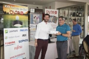 Fujitsu, Lexmark, Toshiba, Philips – AOC, Sophos y Wolters Kluwer patrocinaron la XVIII edición del Torneo de Golf Byte TI 22 Fujitsu, Lexmark, Toshiba, Philips – AOC, Sophos y Wolters Kluwer patrocinaron la XVIII edición del Torneo de Golf Byte TI 20