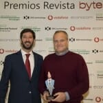 Los premios Byte TI reúnen a las principales empresas del sector TIC 24 Huawei P30 Pro, Recoge Ramiro Larragán, Director de Marketing de Huawei Consumo España