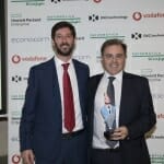 Los premios Byte TI reúnen a las principales empresas del sector TIC 20 Lexmark CX522, Recoge Juan Leal, Director General en Lexmark Ibérica