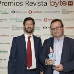 Los premios Byte TI reúnen a las principales empresas del sector TIC 7 DXC Technology, Recoge Juan Parra, Director General DXC Technology España